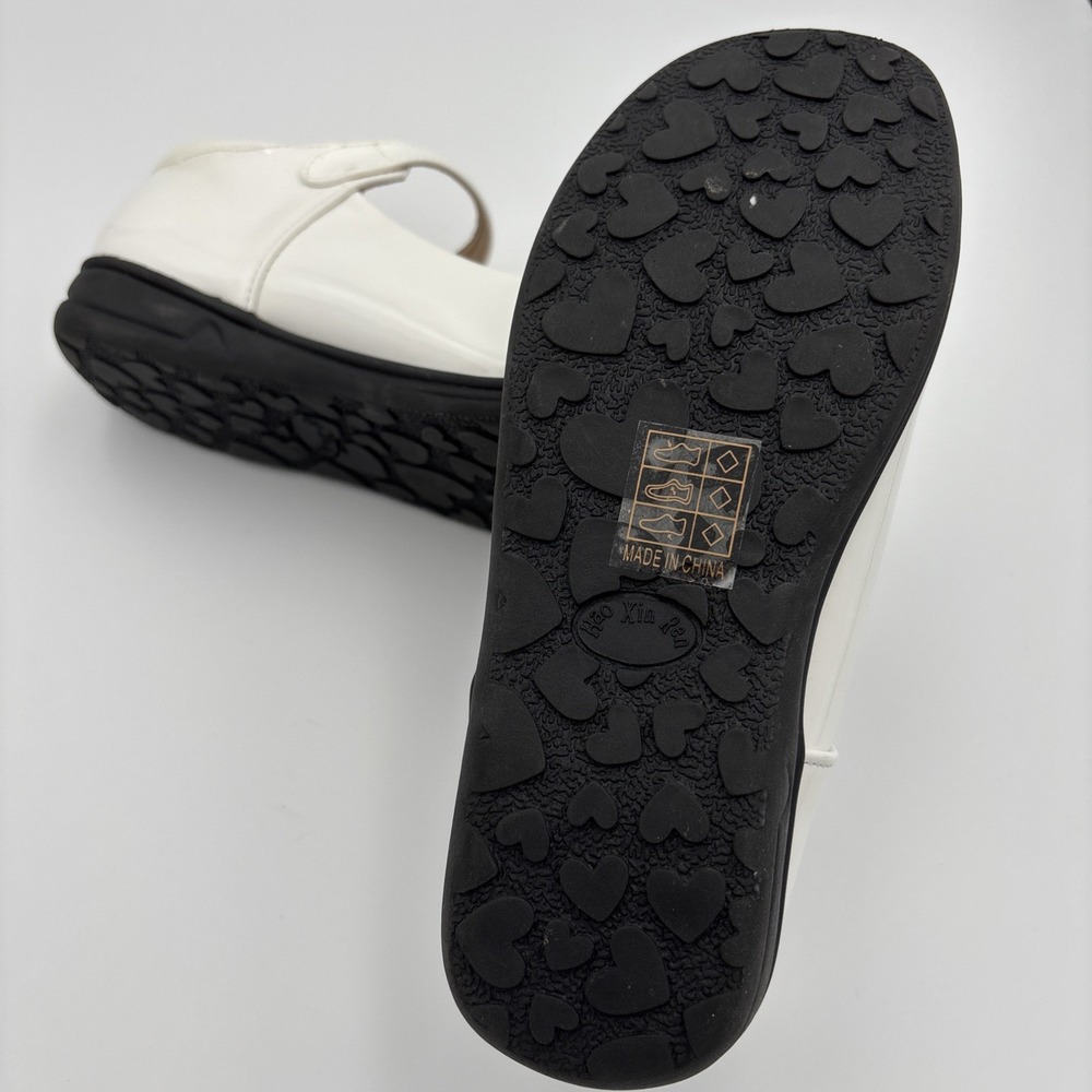 Girls Kids 2.5 /33 EUR Wedding Formal Dress School Mary Jane Patton Leather Shoe - Picture 11 of 13